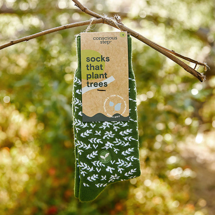 Socks that Plant Trees (Green Branches)