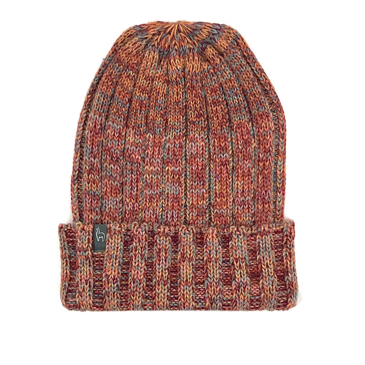 Alpaca Beanie Hat - Accordion - Tumeric