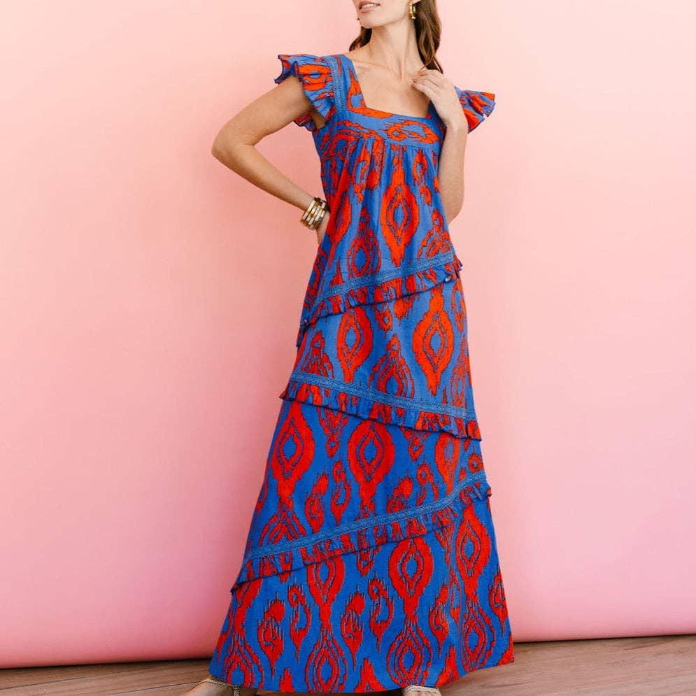 Zicatela Ikat Olla Dress