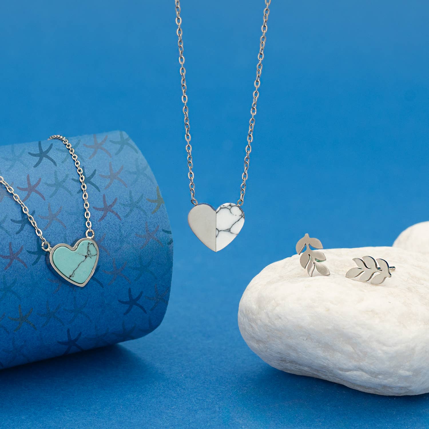 Alexis Silver Heart Necklace