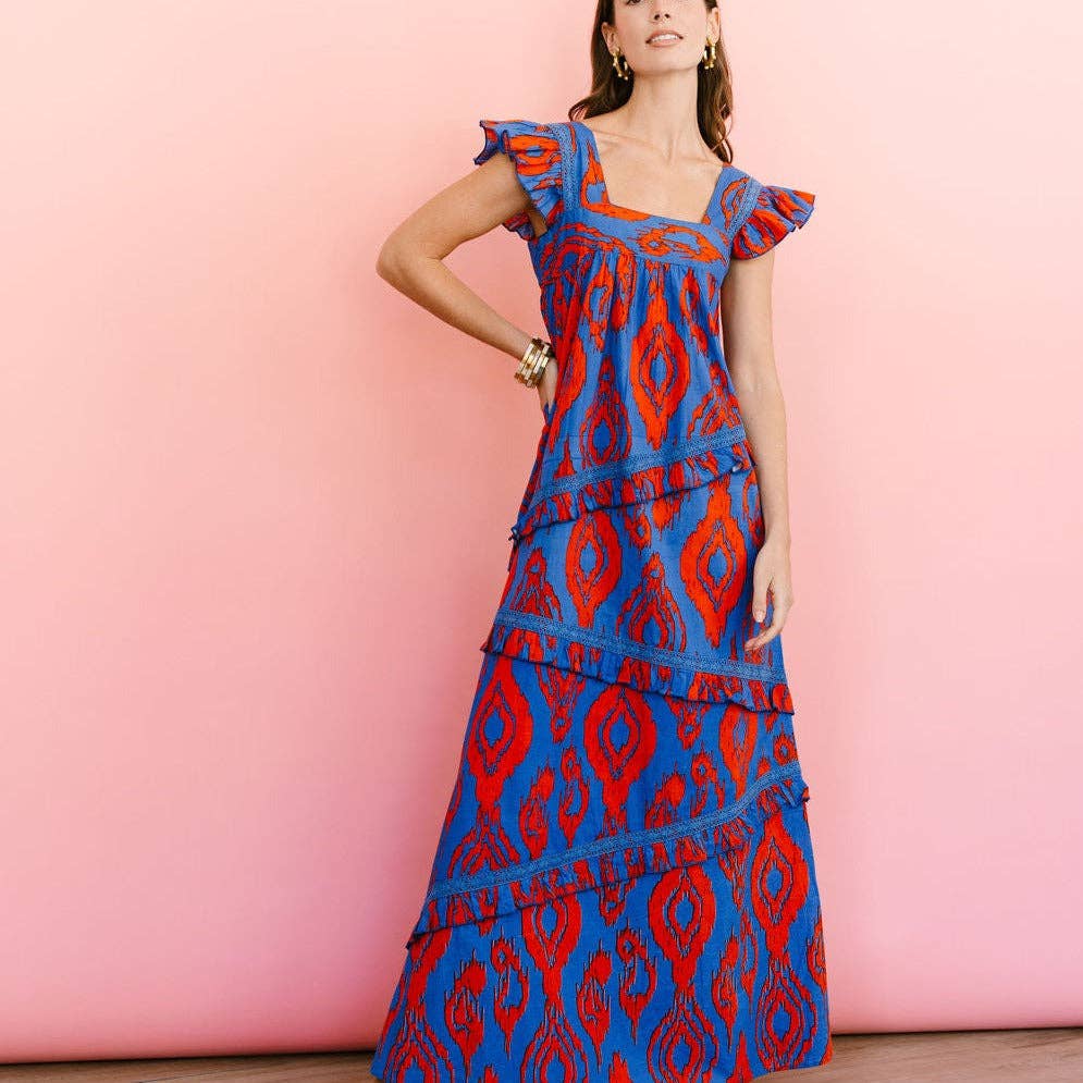 Zicatela Ikat Olla Dress
