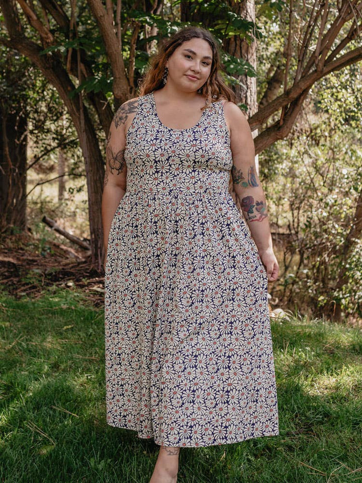 Cheri Plus Size Maxi Dress Matisse Navy