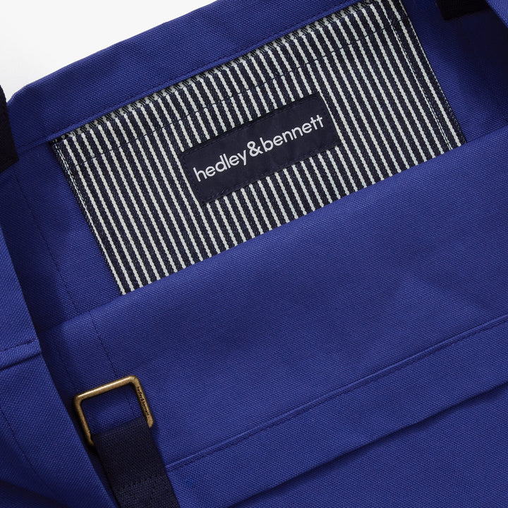 The Market Tote - Royal Blue