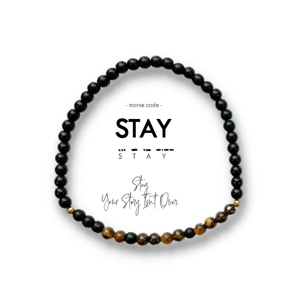 Morse Code Bracelet Extended Size | STAY