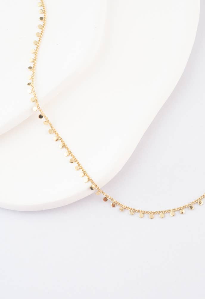 Joyful Radiance Necklace in Gold