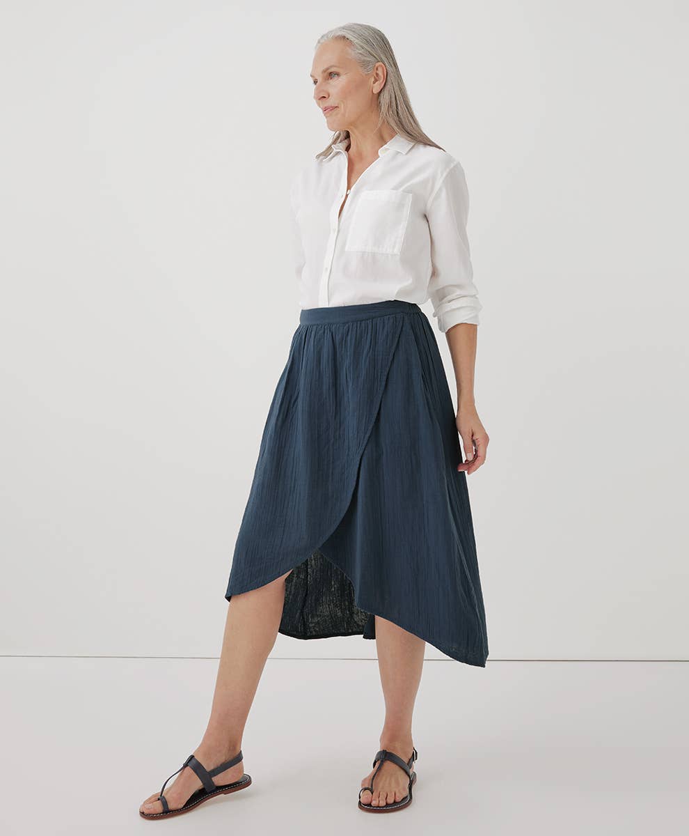 Coastal Wrap Skirt