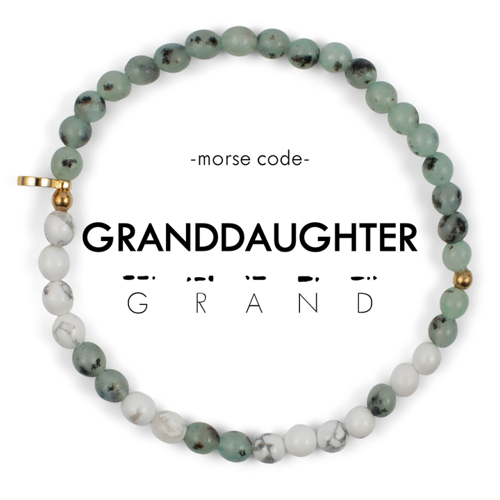 Morse Code Bracelet | GRANDDAUGHTER