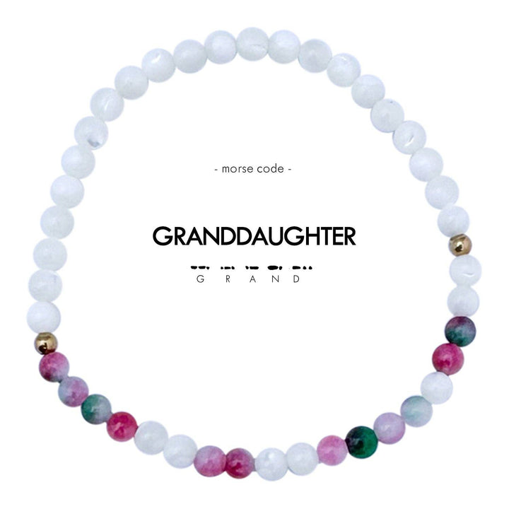 Morse Code Bracelet | GRANDDAUGHTER