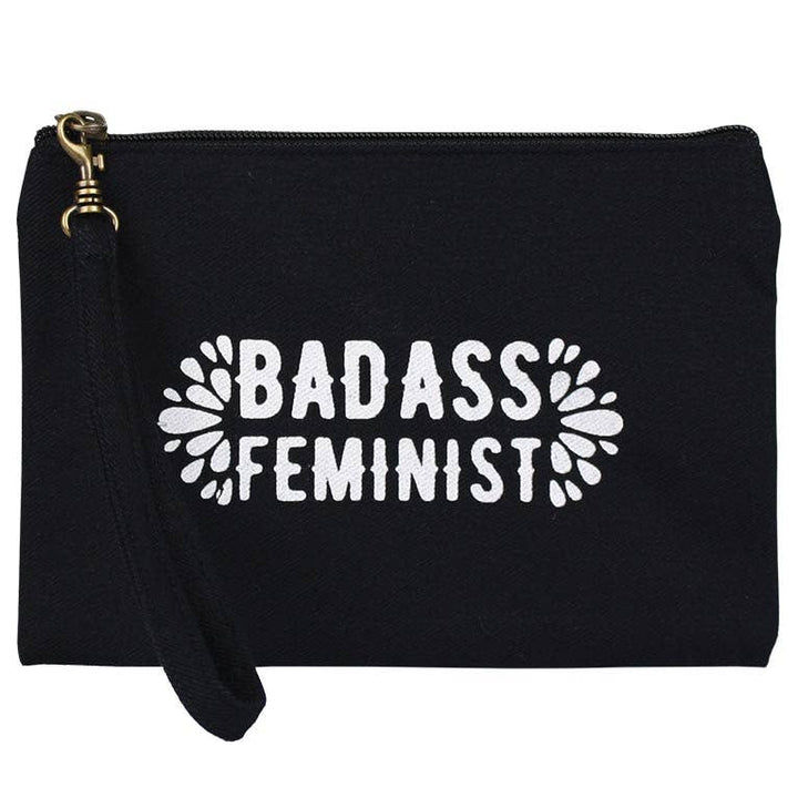 Badass Feminist Wristlet Pouch