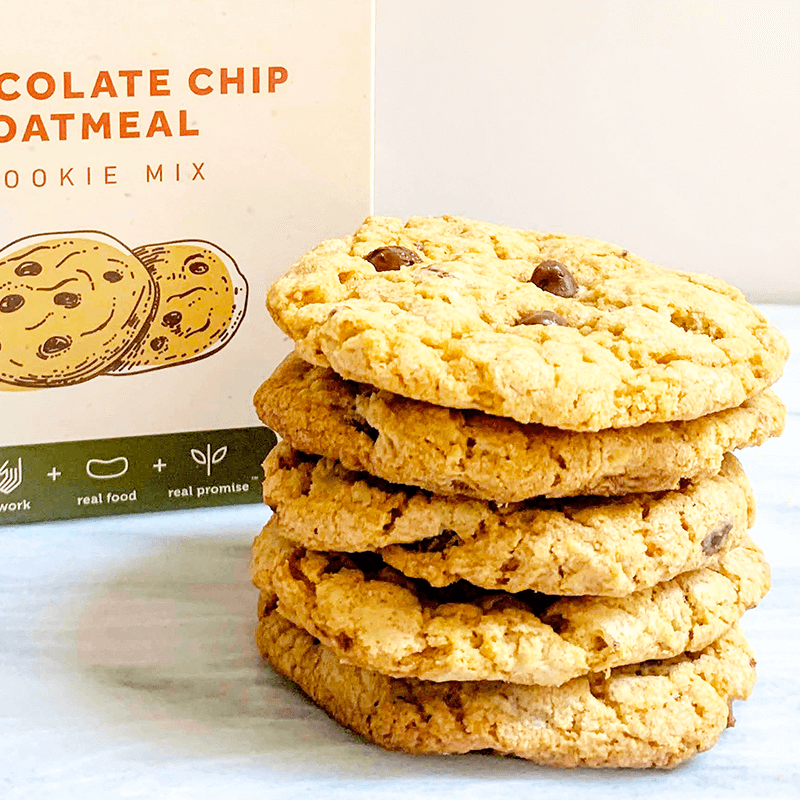 Chocolate Chip Oatmeal Cookies