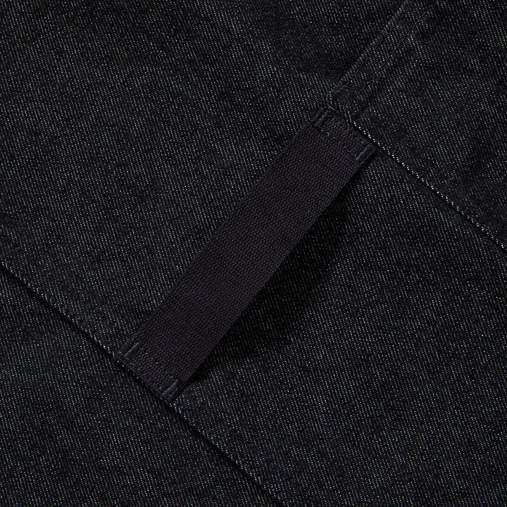 The Essential Apron - Abalone Black Denim