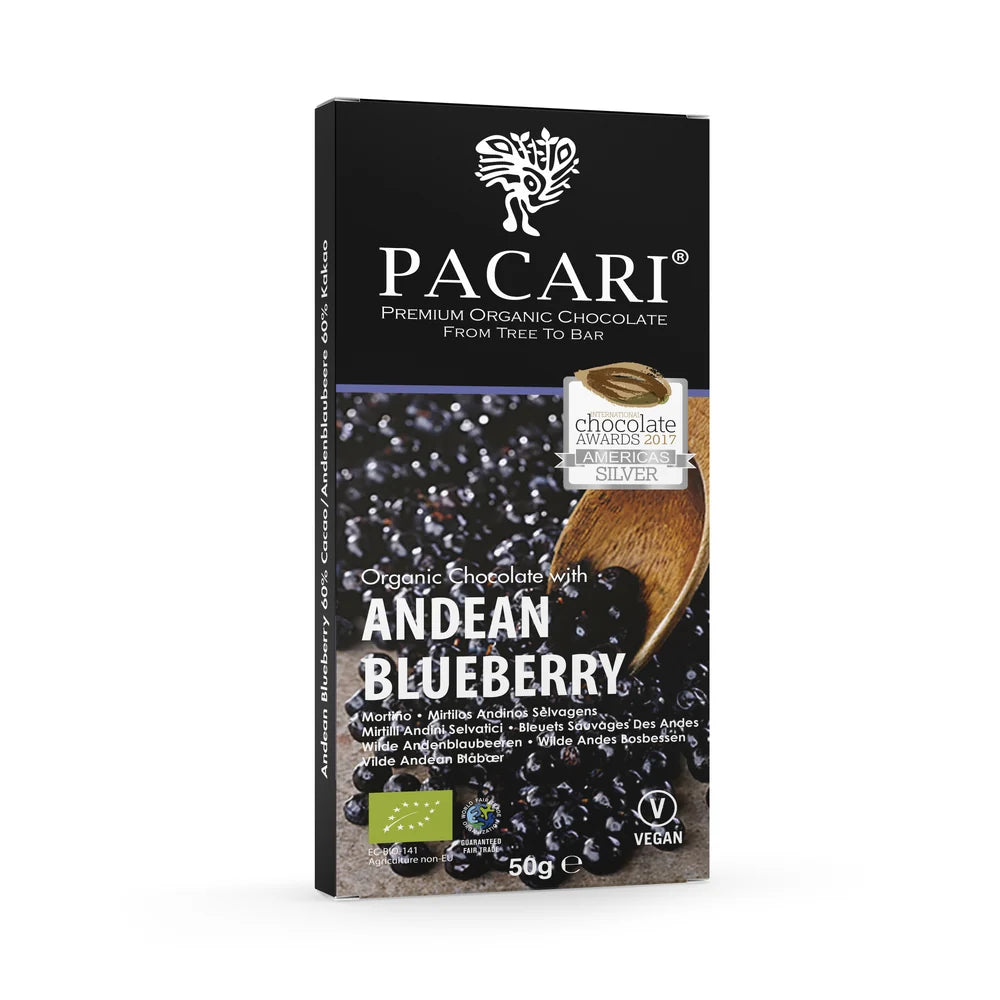 Andean Blueberry 60% Dark Chocolate