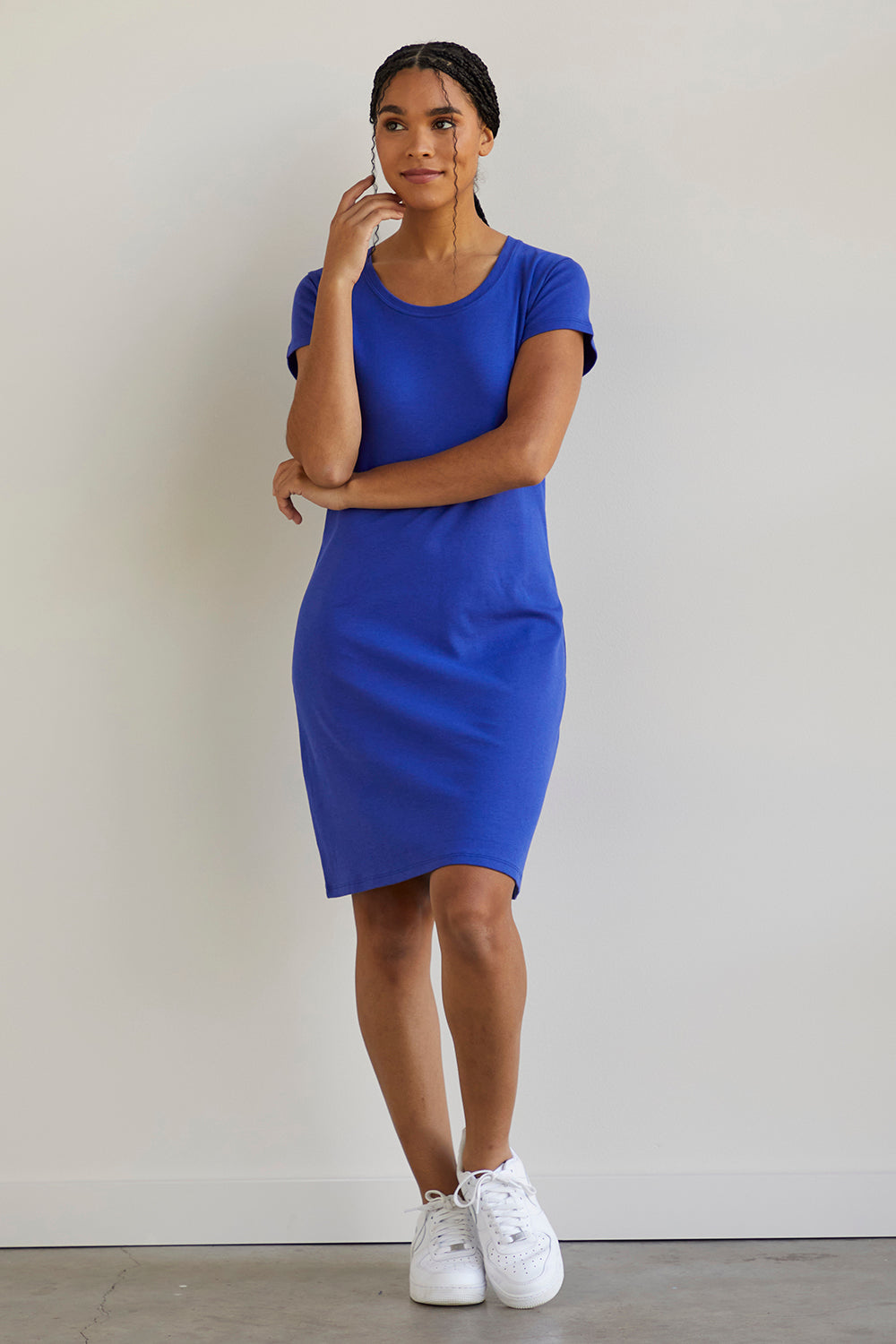 Women's 100% Organic Cotton T-Shirt Dress