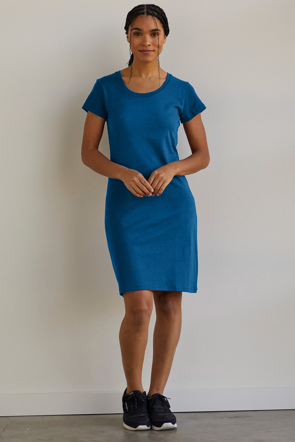 Women's 100% Organic Cotton T-Shirt Dress