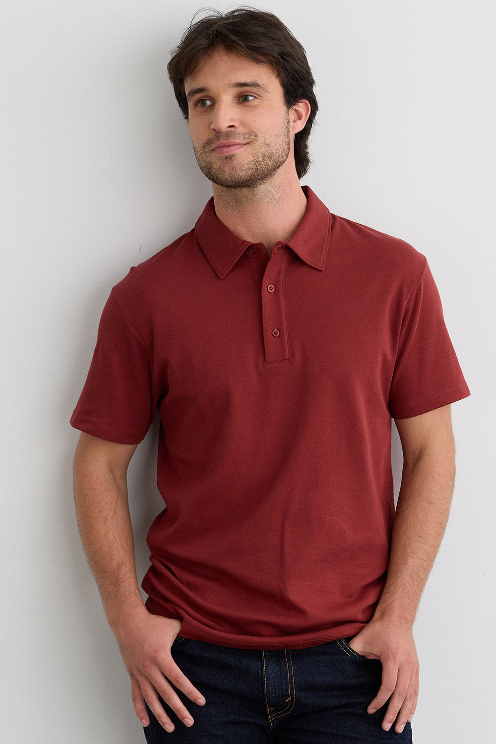 Men's 100% Organic Cotton Polo Shirt
