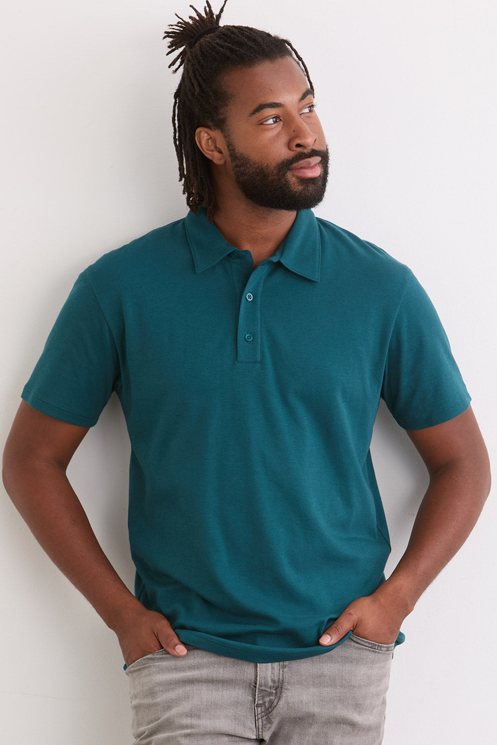 Men's 100% Organic Cotton Polo Shirt