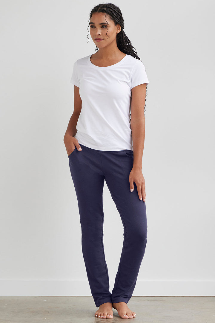 Women's Organic Knit Pants with Pockets