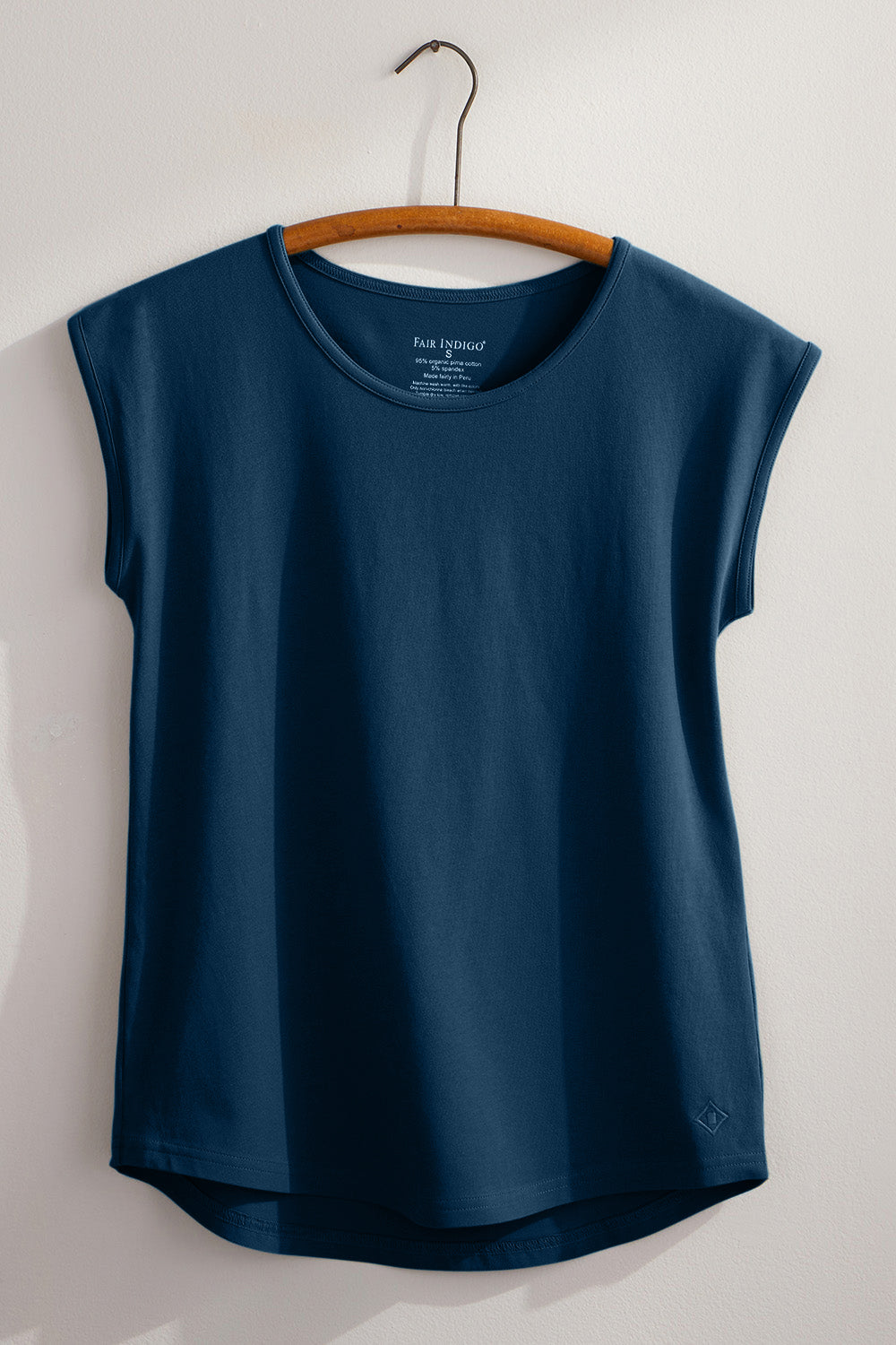 Women's Organic Cotton Cap Sleeve Easy Tee