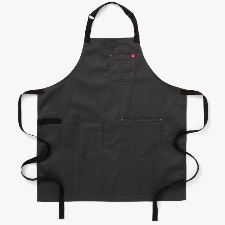 The Essential Apron - Char Grey Cotton Canvas