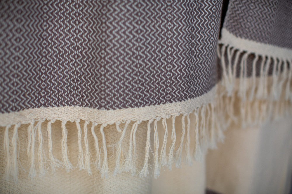 Desta Handwoven Ethiopian Cotton Throw Blanket