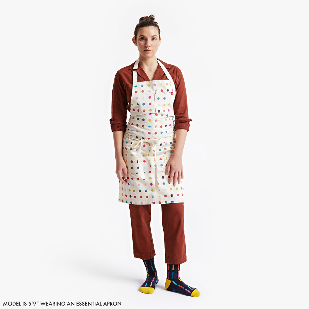 The Essential Apron - Char Grey Poly-Cotton