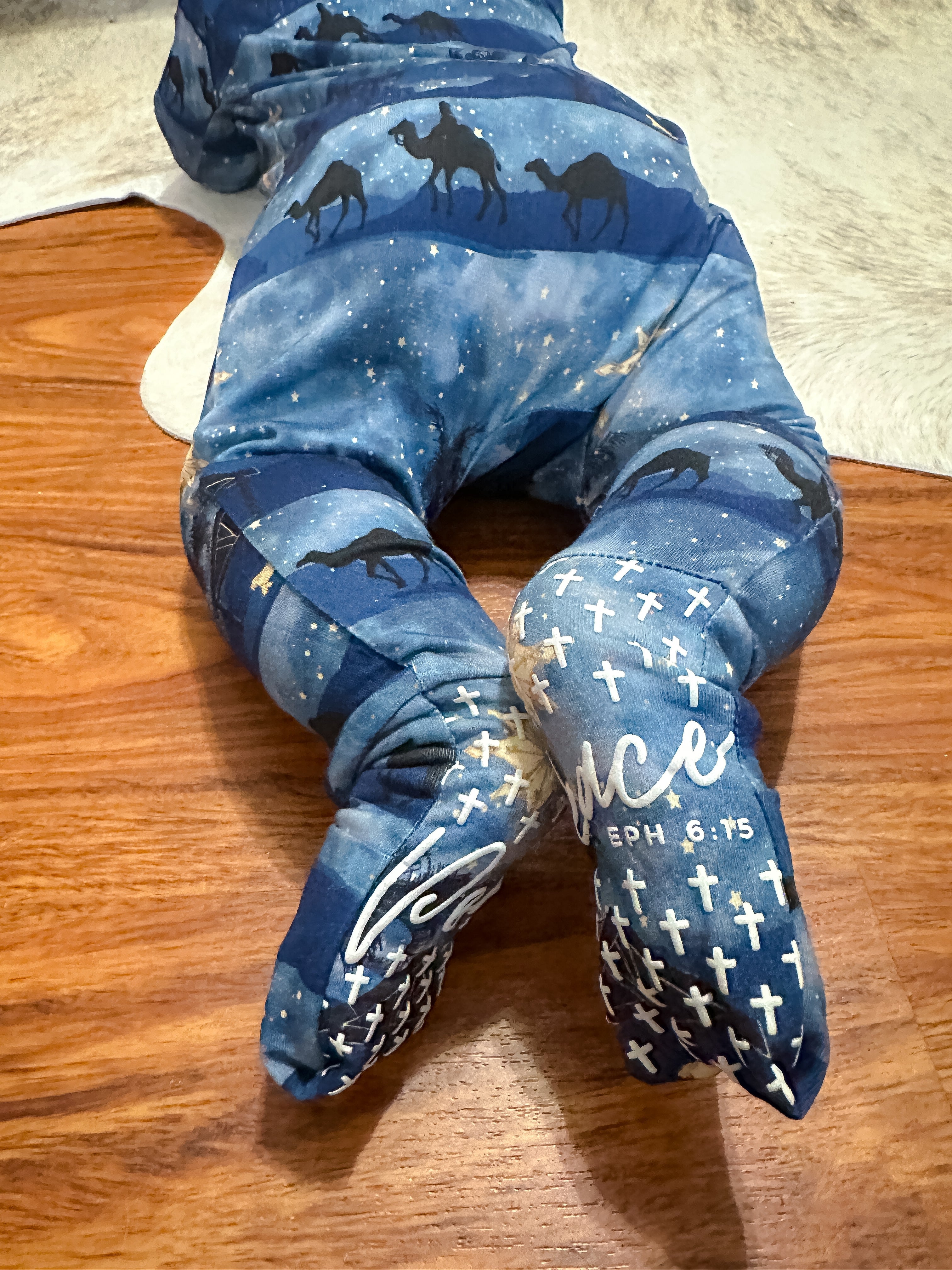 Star of Bethlehem Convertible Romper *preorder ships by 10/31*