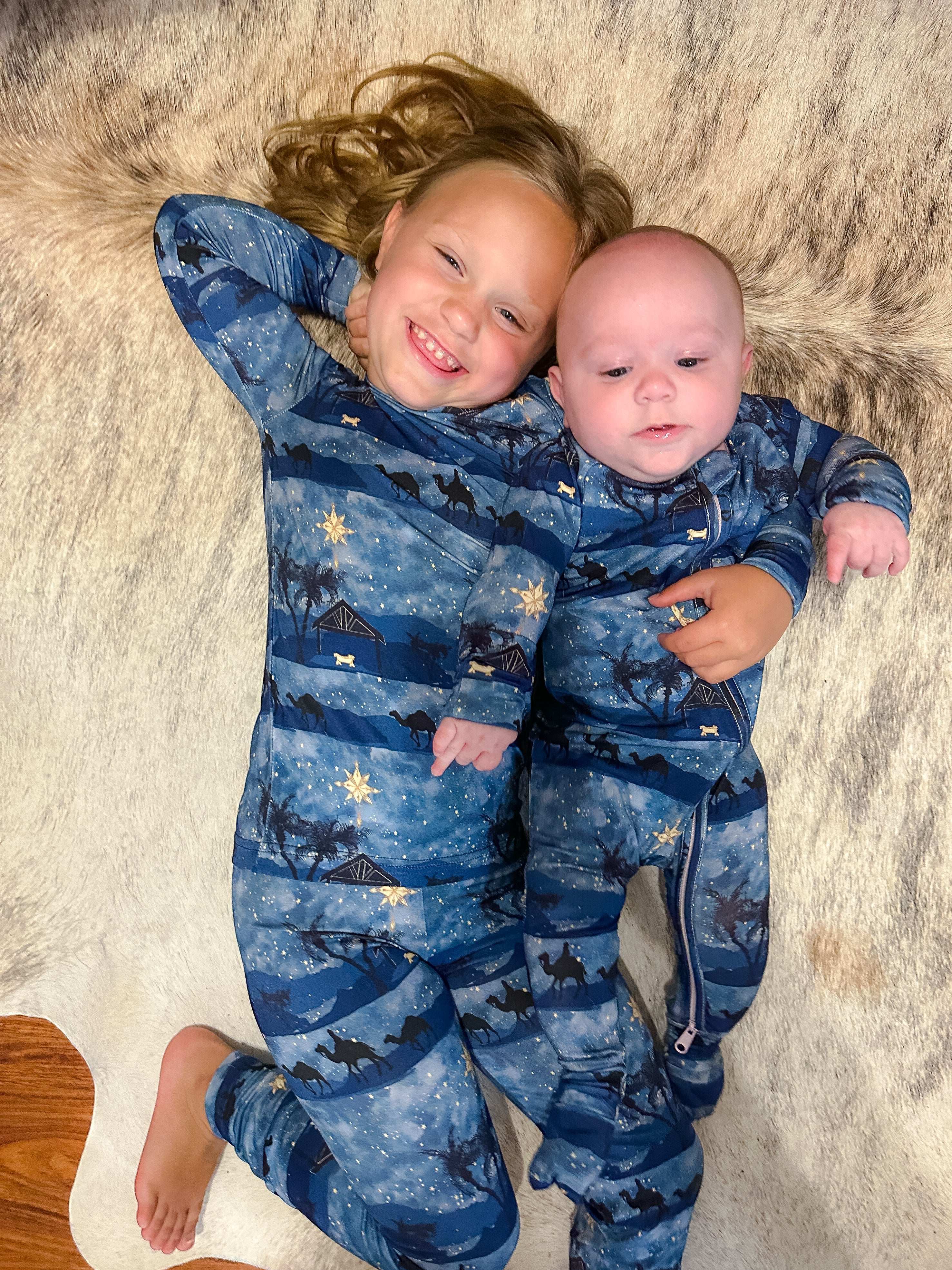 Star of Bethlehem Long Sleeve Pajamas *preorder ships by 10/31*