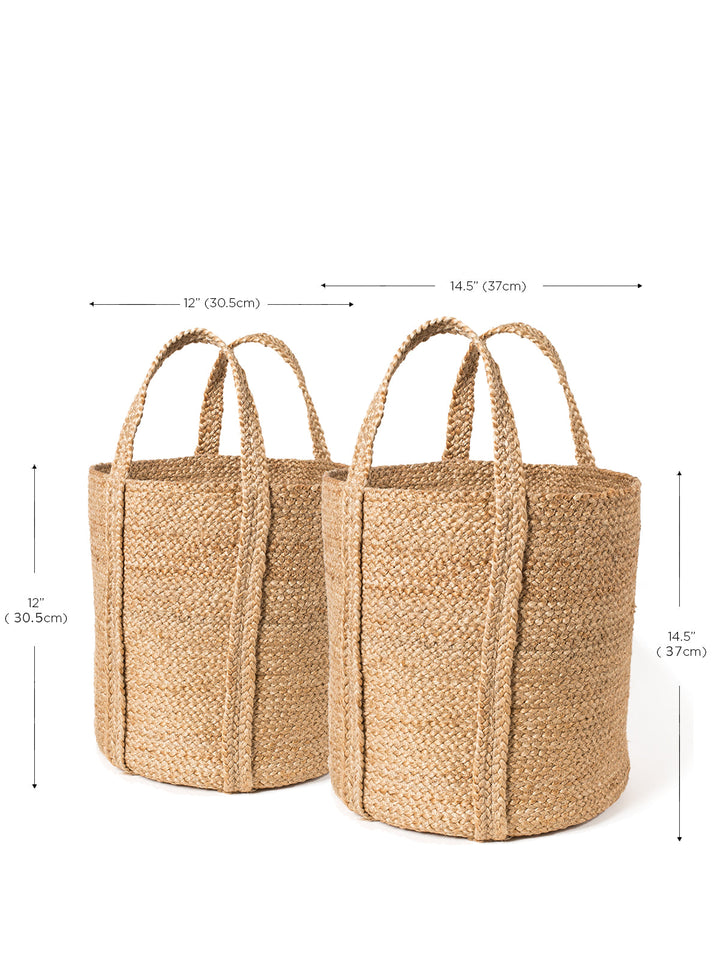 Kata Basket with handle - Natural