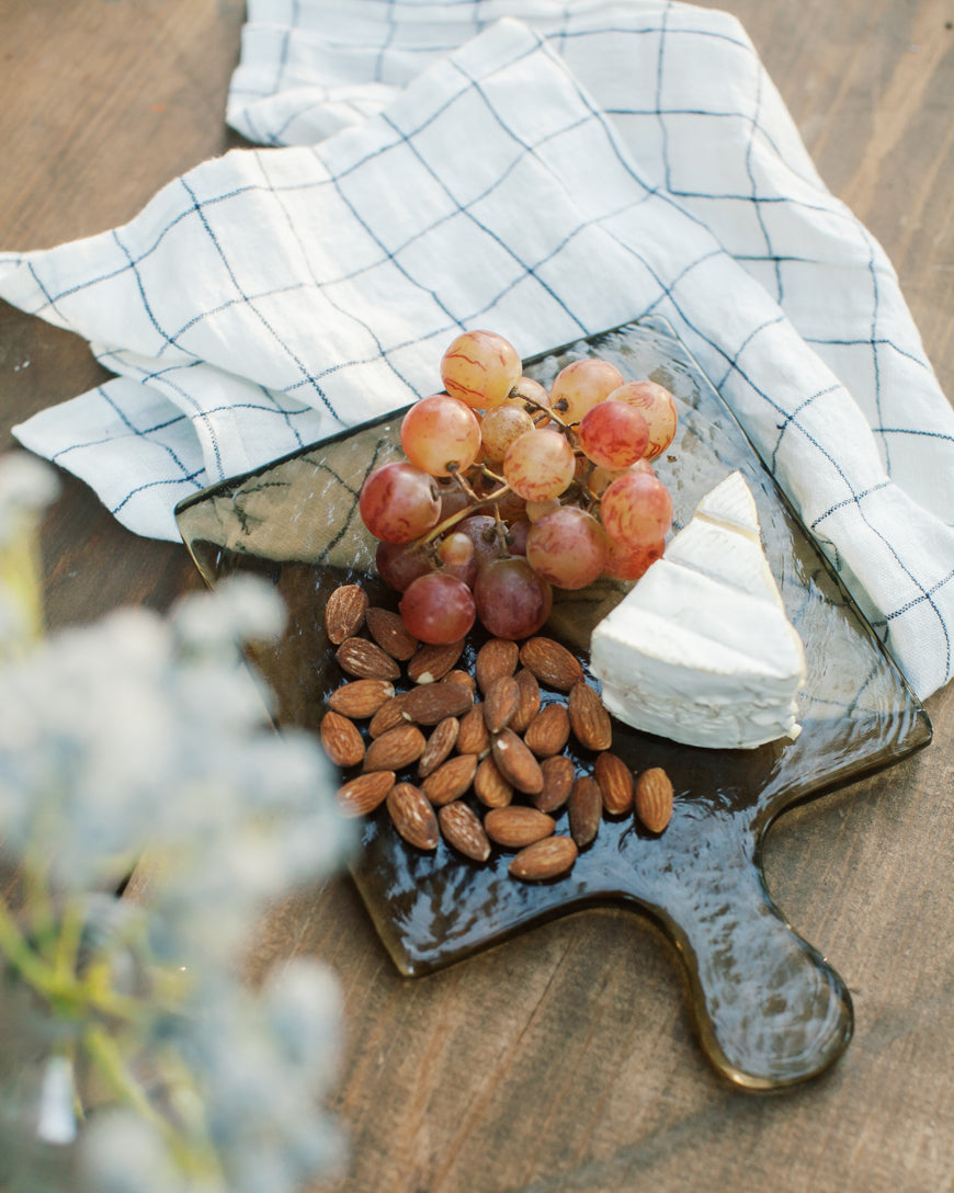 Hammered Glass Serving Boards