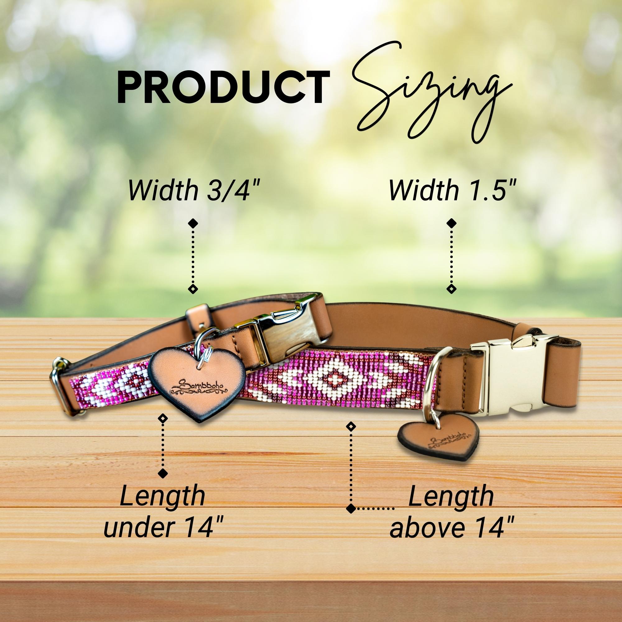 Melrose dog collar (quick release)