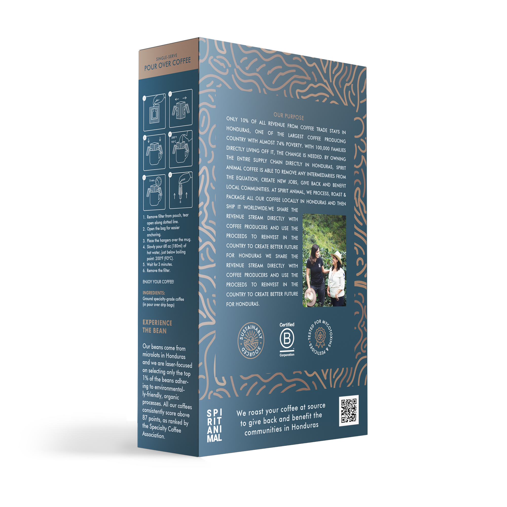 Single-Use Pour-Over Drip Bags - Mix Sample Set (Box of 10 Bags)