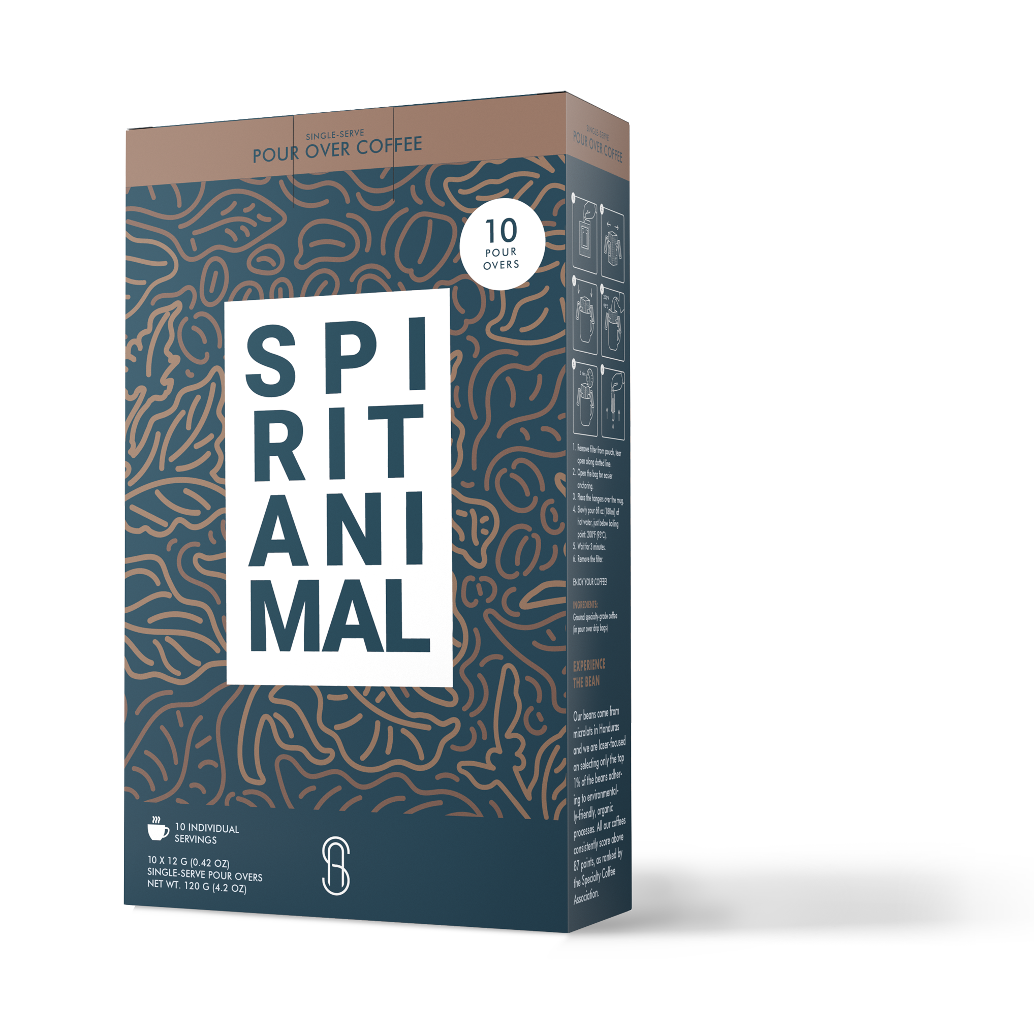 Single-Use Pour-Over Drip Bags - Mix Sample Set (Box of 10 Bags)