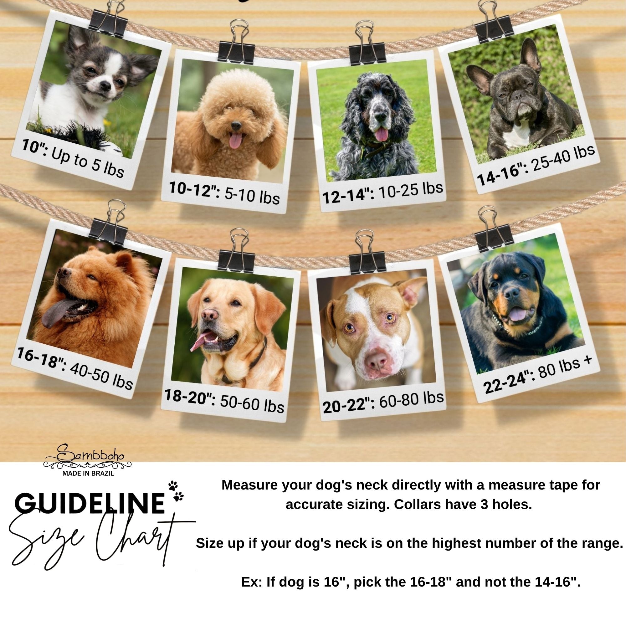 Del Mar Sambboho dog collar