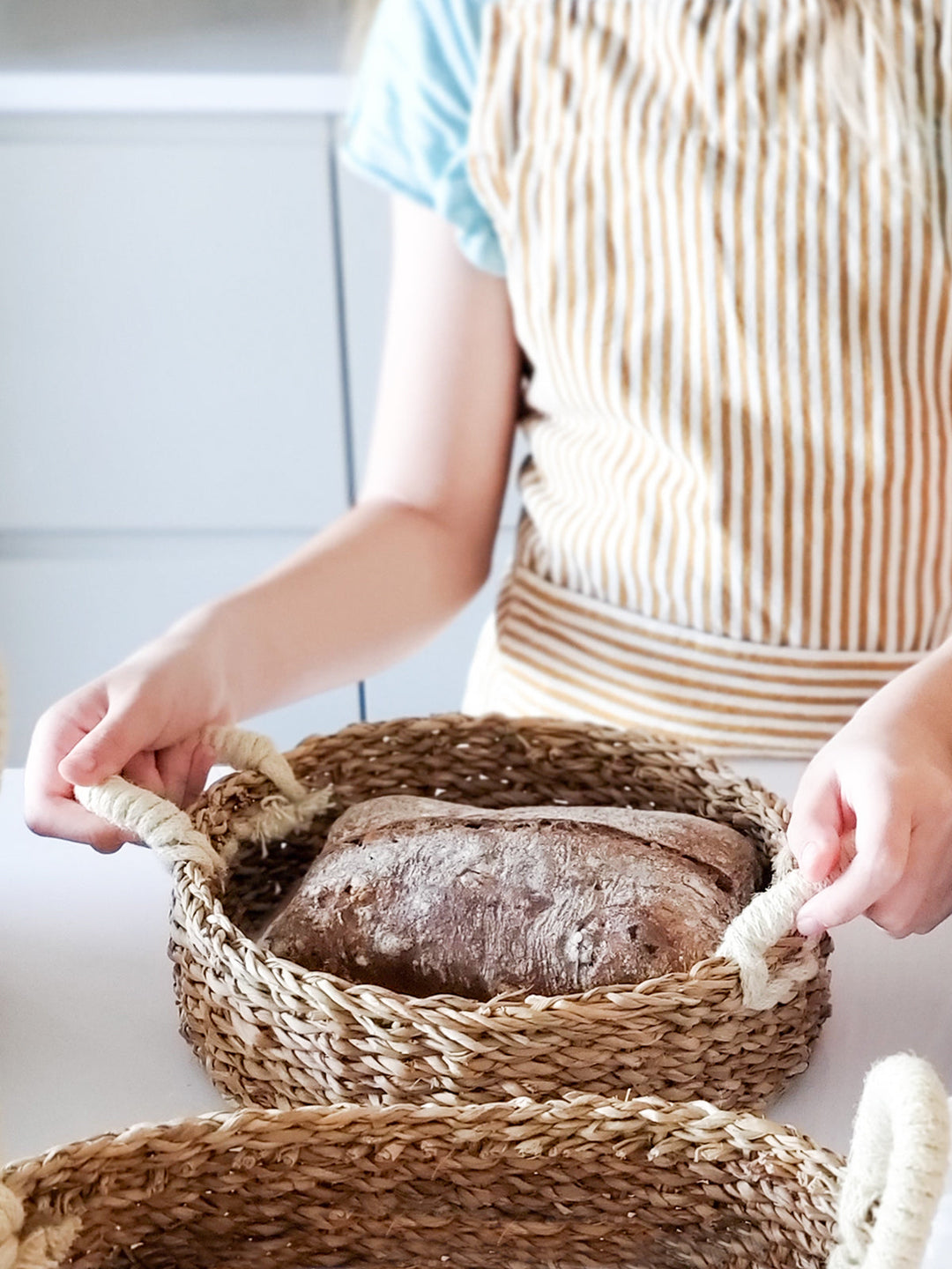 Savar Round Bread Basket