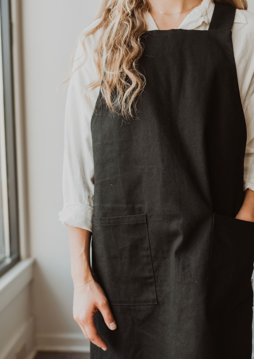 Canvas Crossback Apron