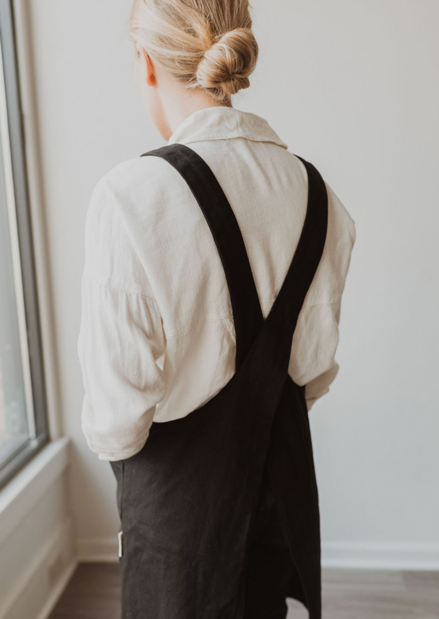 Canvas Crossback Apron