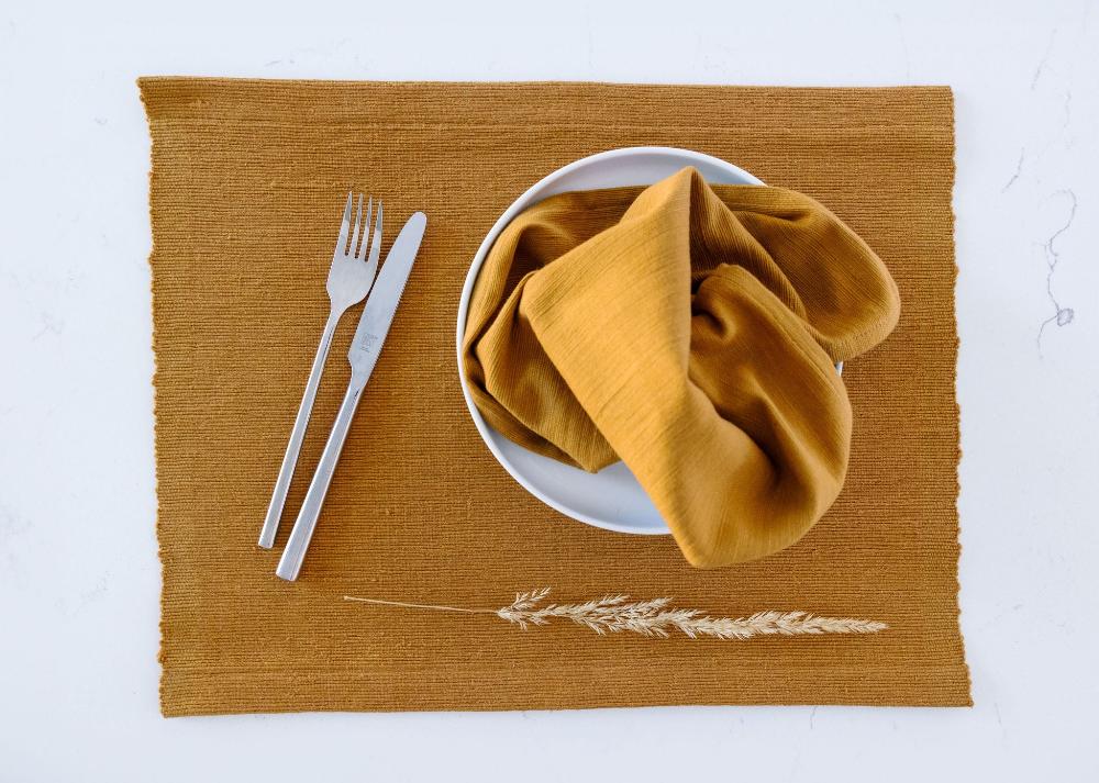 Semien Handwoven Ethiopian Cotton Cocktail Napkin