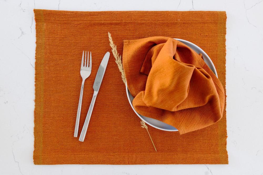 Semien Handwoven Ethiopian Cotton Cocktail Napkin