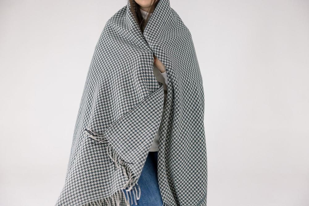 Sitota Ethiopian Cotton Throw Blanket