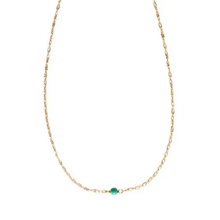 Tiny Turquoise necklace