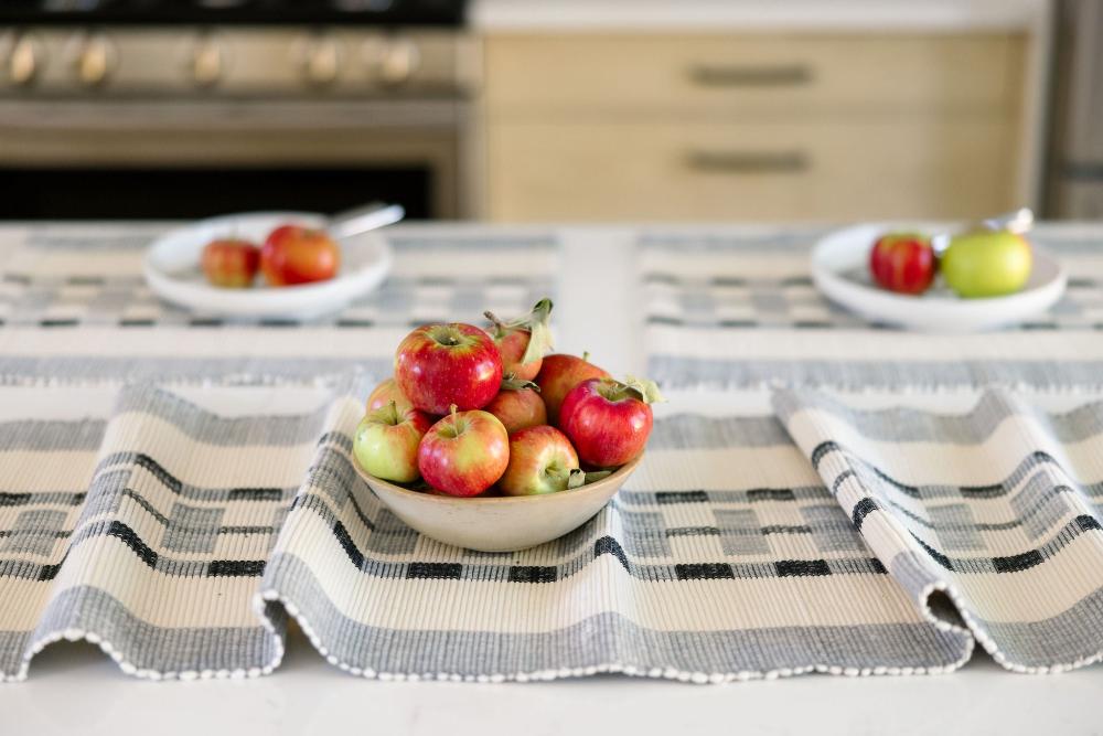Gonder Handwoven Ethiopian Cotton Table Runner