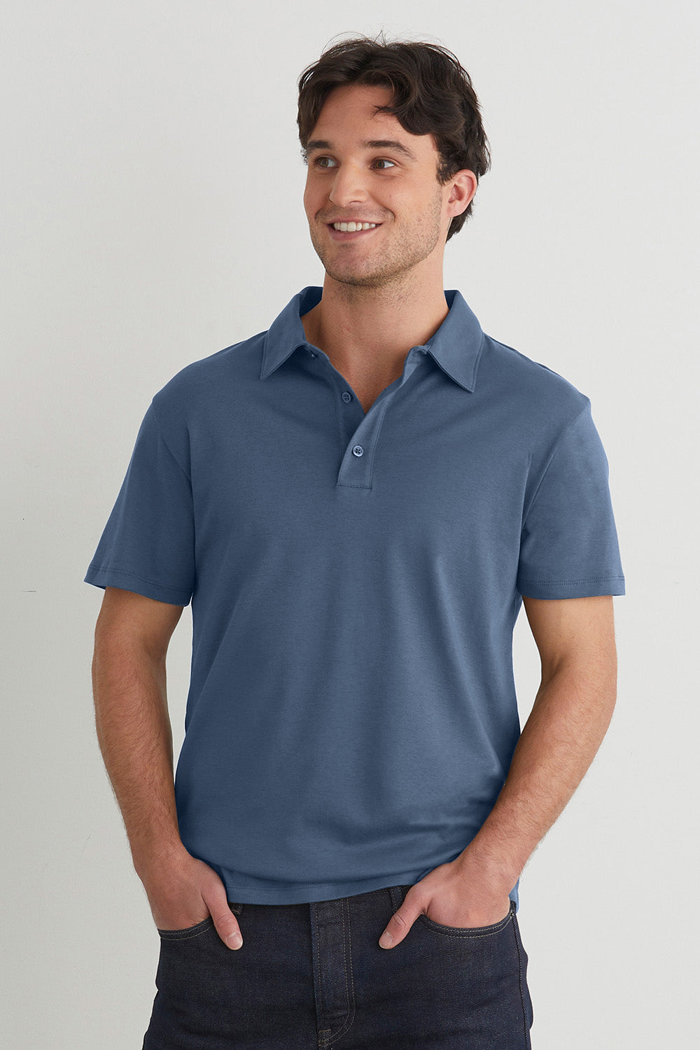 Men's 100% Organic Cotton Polo Shirt
