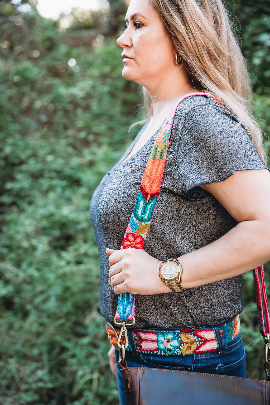 Hot Pink Adjustable Strap