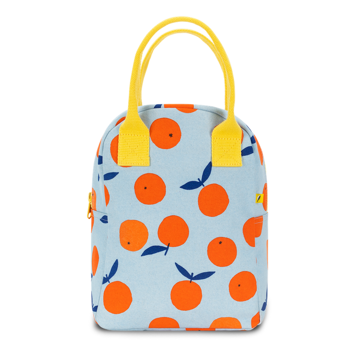 Zipper Lunch Bag - Oranges