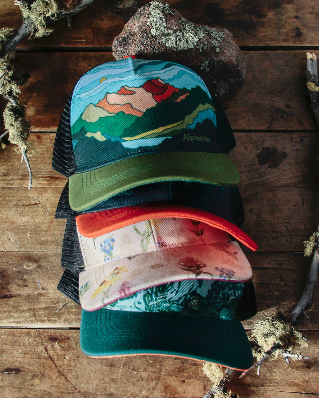 Mountain Layers Trucker Hat