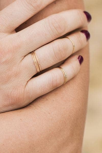 Unity Rings: Silver Tone