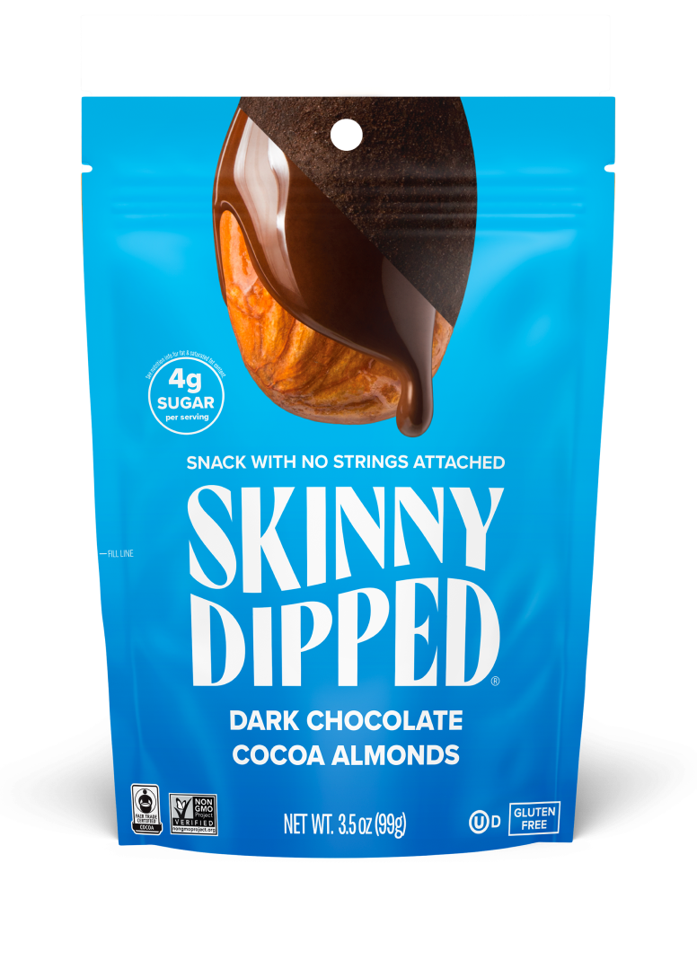 Dark Chocolate Cocoa Almonds Pouch, 3.5oz