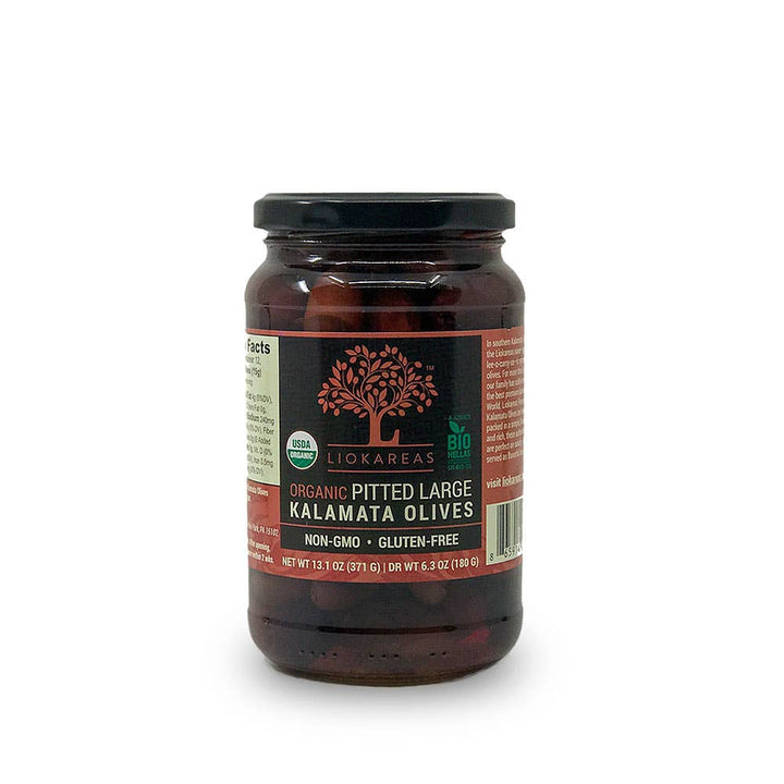 Organic Kalamata Large Pitted Olives - 13oz