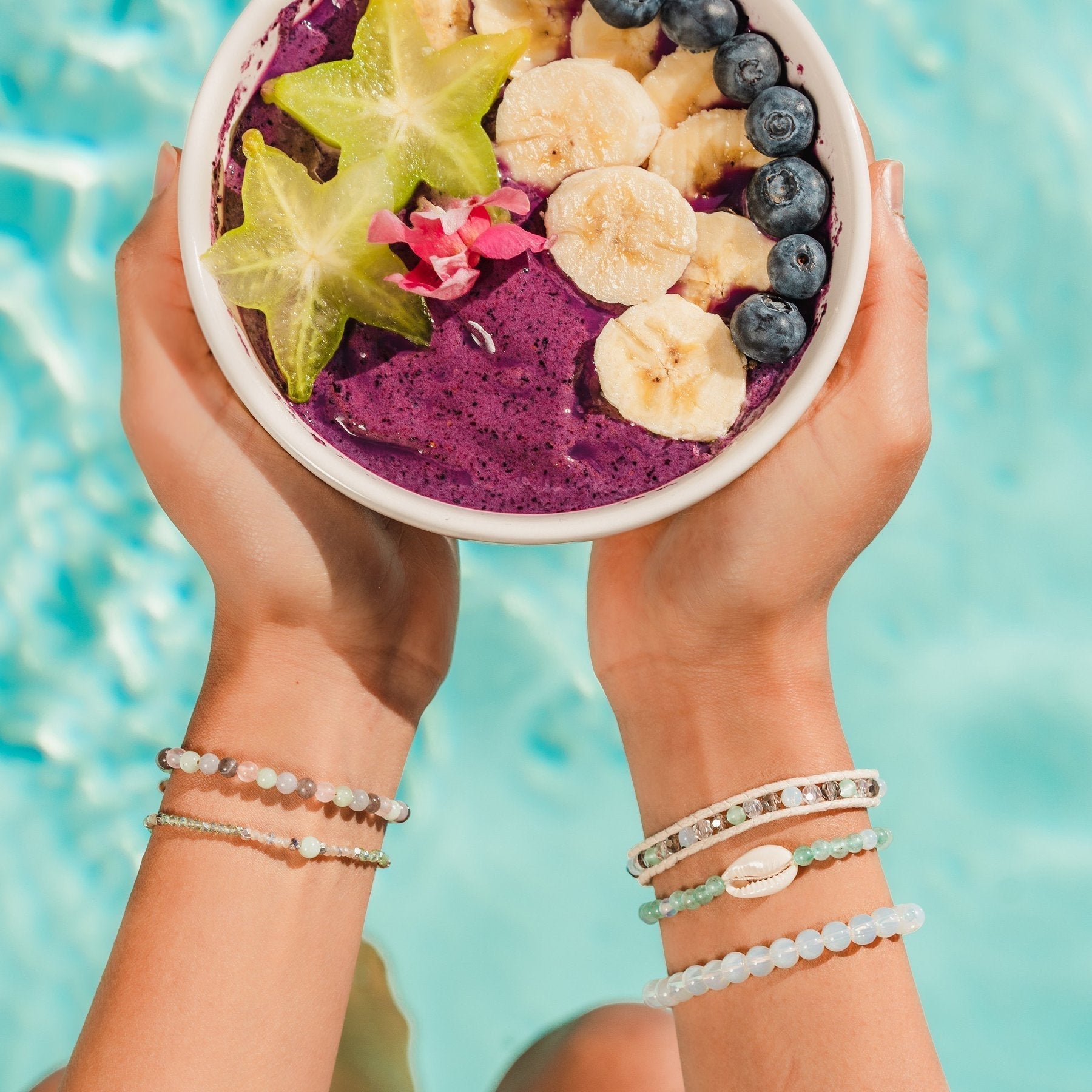 "Quiet the Mind and the Soul will Speak" Goddess Bracelet