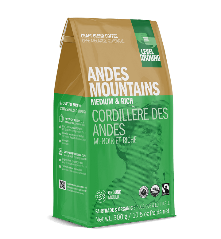 Andes Mountains Medium Roast Blend - Ethical Trade Co